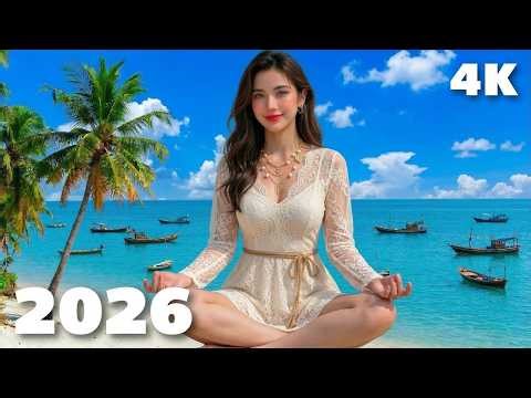 Best Chill Tropical Vocal Deep House 4K UHD 🏖️ Relaxing Summer Vibes Mix 2026 | Melodrift Music