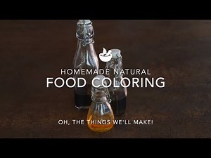 Natural Food Coloring