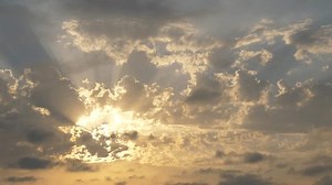 Sun Rays Through Clouds Sunset 4k Stock Footage Video (100% Royalty-free) 1011941063 | Shutterstock