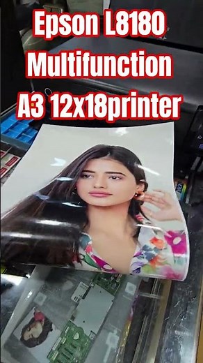 Epson L8180 Multifunction All-in-One Color Mobile Photo Waterproof Printing 12x18 Printer