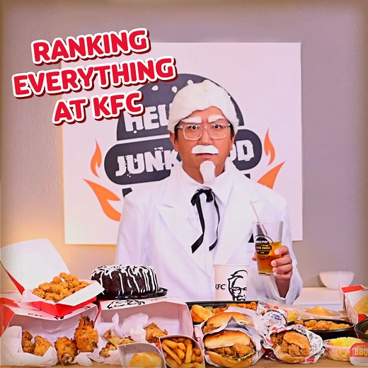 We Rank Every KFC Menu Item From Best To Worst 💯 | HellthyJunkFood