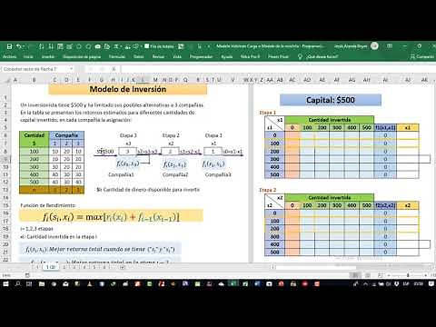Dynamic Programming Investment Model 1 Part 1 v1