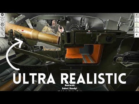 THIS TANK SIMULATOR IS SCARY REALISTIC-steel armor