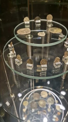 Monety w muzeum Rynek Underground w krakowie.
