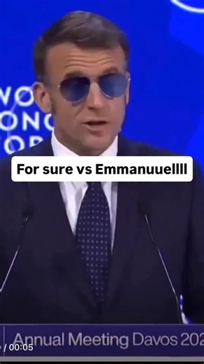 For sure 🇫🇷🤝🇺🇸 #parodie #imitation #macron #humourpolitique#forshure | Marc-Antoine Le Bret
