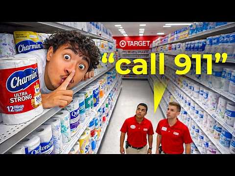 LAST TO GET CAUGHT in TARGET WINS!