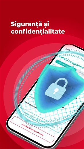 ⭕️ Ai acces securizat și control asupra datelor tale, oricând. ⭕️ Informațiile tale medicale sunt protejate prin tehnologii avansate și respectă cele mai înalte standarde de securitate și confidențialitate. 📲 Descarcă aplicația MyArcadia! Gratuit, în App Store și Google Play.