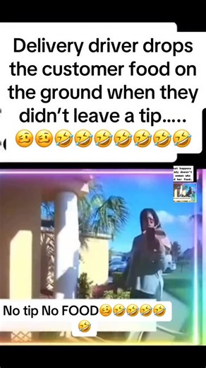 Delivery driver drops the customer food on the ground when they didn’t leave a tip #reels #reelsinstagram #customerservice #deliverydriver | DeErika Miles