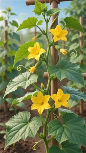 The Incredible Growth Cycle of a Cucumber Plant! 🌿