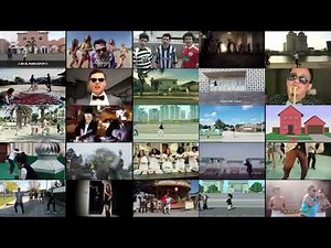 Gangnam Style 25 Parody Mashup