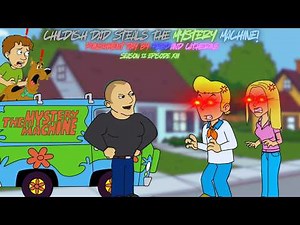 Childish Dad Steals the Mystery Machine/rams it into the house/punishment day by Fred and Catherine