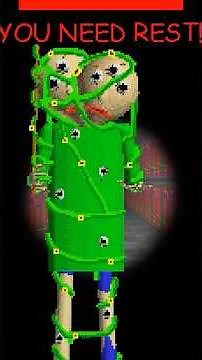BALDI UNDERWENT AN EVOLUTION, HE HAS TWO HEADS! #shorts #shortsvideo #baldi #baldisbasics #horror