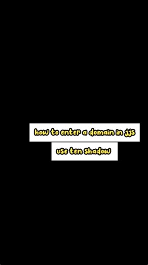 how to enter a domain in jjs #jjs #roblox