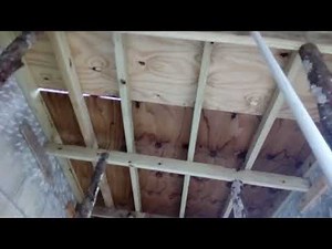 #1 Concrete Slab Roof Construction Steps - How to Setup Decking Formwork -House Building In Jamaica