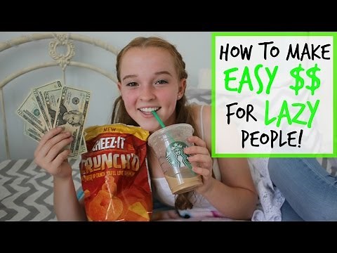 How to Make EASY Money for LAZY People!