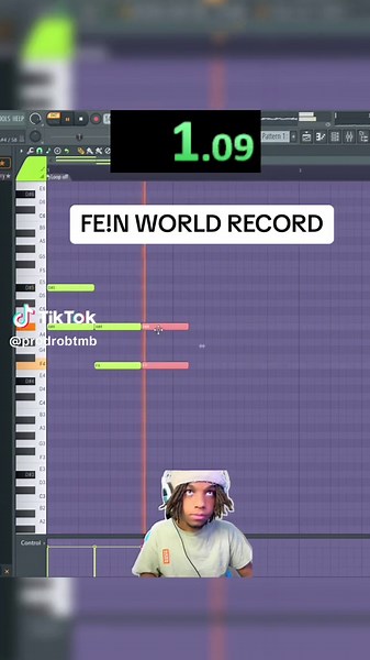 Travis Scott ft Playboi Carti - FE!N World Record #producer #producertok #flstudio #rap #beats #beatmaking