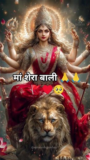 मां शेरा बाली 🙏🙏🙏 #शेरावालीमैया #maastatus #sherawali #lovemaa #trending #shorts