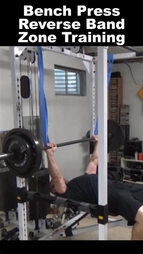 Nick Nilsson on Instagram: "Bench Press Zone Training for building the chest using the reverse band method. Zone Training is a very effective hypertrophy concept that I came across about 20 years ago (Brian Johnson was the creator). The idea is for maximum growth stimulation, you selectively overload different zones in the range of motion according to the leverage and strength curve of that exercise. For bench press, you’re weaker in the bottom and stronger in the top. In “classic” Zone Training