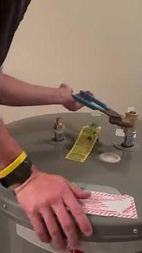 Electric water heater install guide #waterheater #diy #plumbing #tool #heaterinstallation #plumbing