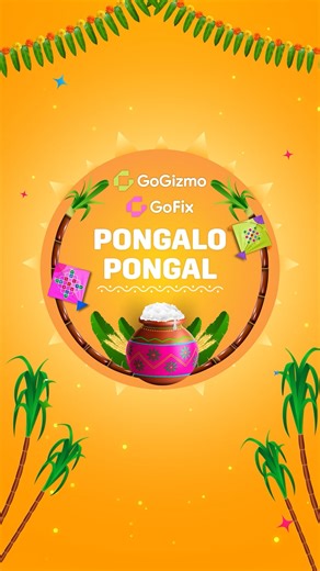 GoFix on Instagram: "Pongalo Pongal! 🌾 ✨ Celebrate this harvest season with brand-new savings at GoFix! Whether it’s a cracked screen, a draining battery, or a MacBook that needs a little love, we’ve got you covered with the best deals in Chennai. Don’t miss out on our assured gifts for every service! 🎁 ✅ Display Replacement: 10% OFF (Up to ₹1000) + 1 Year Warranty! ✅ Battery Replacement: Flat ₹500 OFF! ✅ Back Glass Repair: Flat 20% OFF! ✅ MacBook Display: 10% OFF (Up to ₹1500)! ✅ Exchange Bon