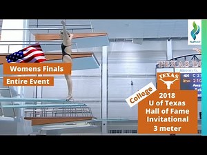 2018 University of Texas Diving Invitational - Womens 3 meter Springboard Finals