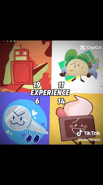 BFB/TPOT Battle Part 11: CAKE vs TACO vs Roboty vs Naily