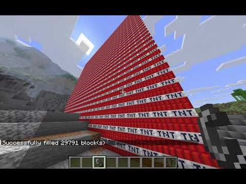How to fill blocks by command in Minecraft java edition #minecraft