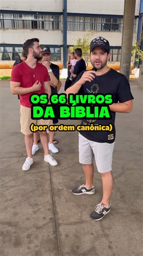 Os 66 Livros da Bíblia por ordem canônica - por @alissonhbcruz | Beto Carvalho