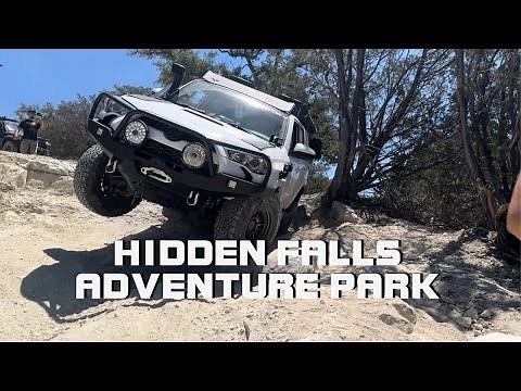 Hidden Falls Adventure Park | Texas Best Off-Road Trails | #hiddenfalls #toyotaoffroad #texas
