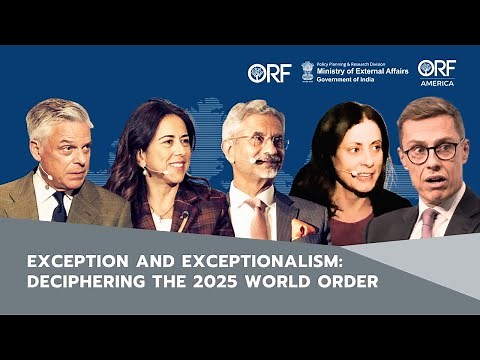 Jaishankar, Stubb, Huntsman, Nusseibeh, Tocci on Geopolitical Shifts in 2025