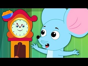 Hickory Dickory Dock | Nursery Rhymes | Kids Songs | Children's Rhymes | Kids Tv Cartoon Rhymes