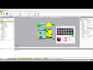 Geomagic Shallow Dive Volume 1 - Mesh Colors in Design X and Control X