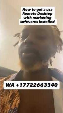 Remote Desktop with email blaster software and leads