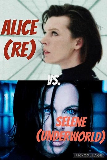 Alice (Resident Evil) Vs. Selene (Underworld) #edit #residentevil #underworld