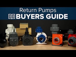 Your Guide To Picking The Right Return Pump For Your Saltwater Tank. Cheapest, Most Reliable & More!
