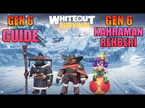 NEW GEN 6 HERO GUIDE - RALLY LIST - WHITEOUT SURVIVAL