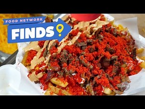 Flamin' Hot Cheeto Burrito and Fries | The Best Restaurants in America | Food Network
