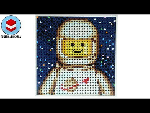 LEGO Art 21226 Art Project - Create Together Space Minifigure - LEGO Speed Build Review
