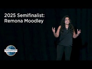 2025 International Speech Contest Semifinalist: Remona Moodley