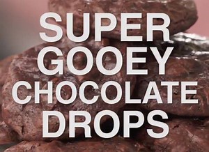Super Gooey Chocolate Drops A.K.A a little taste of chocolate heaven! We're going all out chocolate this evening: http://fdntwrk.tv/4yemi | Food Network UK