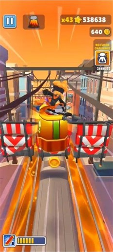 Subway Surfers Lava Event Gameplay | Insane Fire Escape Run | Extreme Speed Endless Challenge#games