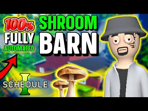 SCHEDULE 1 SETUP - SHROOM BARN GUIDE - FULLY AUTOMATED - BRAND NEW UPDATE - FULL TUTORIAL