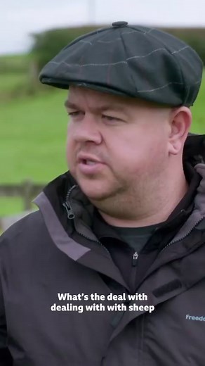 It’s time for @gradowrestling to have a spot of ‘sheep therapy’ 🐑 Watch Scotland’s Greatest Escape on @bbciplayer | BBC Scotland