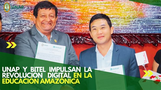 5.8K views · 219 reactions | UNAP Y BITEL IMPULSAN LA REVOLUCIÓN DIGITAL EN LA EDUCACIÓN AMAZÓNICA. | Universidad Nacional de la Amazonía Peruana - UNAP | Facebook