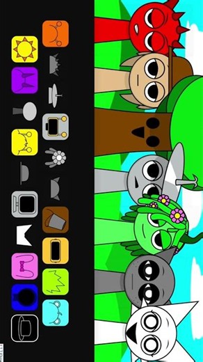 Incredibox Sprunki Love Sus Mod Mroona and Wyrum Audio Wave Mix