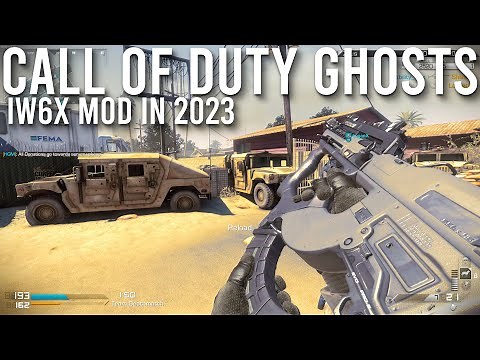 Call of Duty Ghosts Multiplayer In 2023 (Using The IW6X Mod)