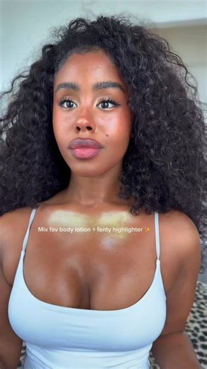 anna renn🇪🇹 on Instagram: "This is crazy✨ skin looks like this🌞🌞 @tyla @fentybeauty @josiemaran"