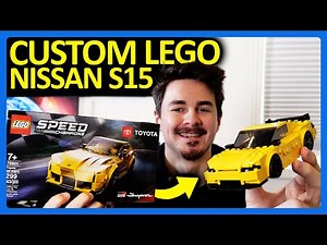 I Turned The LEGO Supra Into a Custom Nissan S15!! (LEGO JDM Cars)