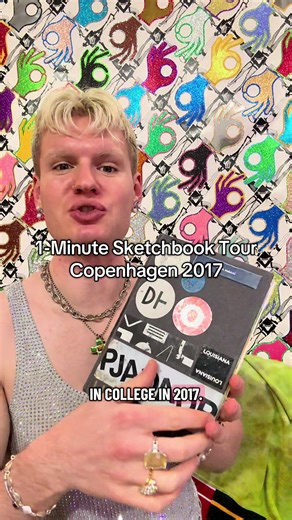 Since I’m showing my sketchbooks, let’s go through my sketchbook from when I studied abroad in Copenhagen in 2017. My graphic design program required us to keep a sketchbook as part of the curriculum, and while I’ve always been an artist, this was the first time I actually used a sketchbook & it CHANGED MY LIFE!! Now I always keep a sketchbook, and it’s where many of my best ideas are formed. It’s crazy to look back and see how much my style has developed in the past few years… more to come! #sk