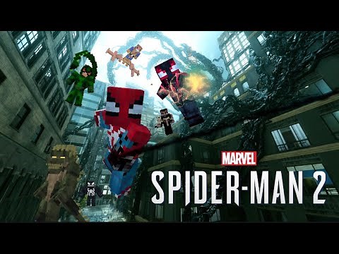 Spider-Man Add-on Update Minecraft (Marvel's Spider-Man PS5)